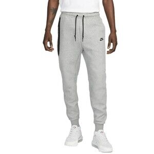 Nike Men’s LARGE Tech Fleece Pants Joggers Grey Heather Sweatpants 582835-063